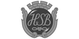 Logo för HSB, där många medlems-brf har underhållsplan i Planima