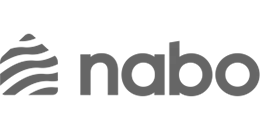 Logo för Nabo som hanterar sina brf-kunders underhållsplaner i Planima.